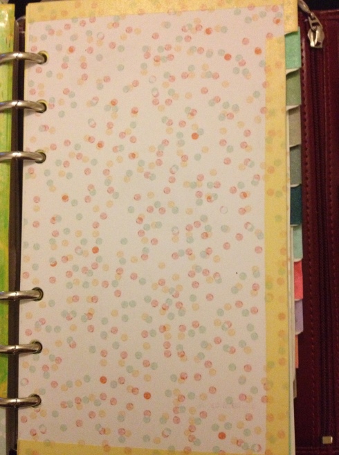Filofax personal set up and hack - planner, agenda